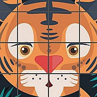 Puzzle Rotate Animals Game Cover