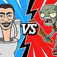 Skibidi Toilet Vs Zombies Game Cover
