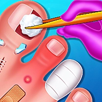 Funny Nail Doctor Game Cover