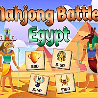 Mahjong Battles Egypt Game Cover