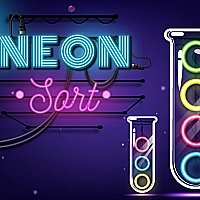 Neon Sort  Puzzle - Color Sort Game Cover