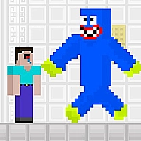 Noob vs Blue Monstere Game Cover