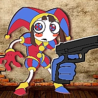 Pomni Maze Shooter Game Cover