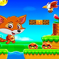 Super Fox World Jungle Adventure Run Game Cover
