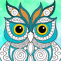 Zentangle Coloring Book Game Cover