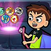 Ben 10 Halloween Bubble Shooter Game Cover