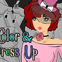 Color and Dress Up Game Cover