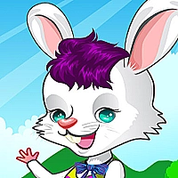 Cute Rabbit Dress Up Game Cover