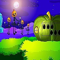 Halloween Pumpkin Forest Escape Game Cover