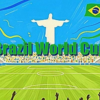 Authentic Football:The Brazil World Cup Game Cover