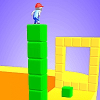 Cube Surffer - Smooth Cubes Building Game Cover