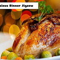 Delicious Dinner Jigsaw Game Cover