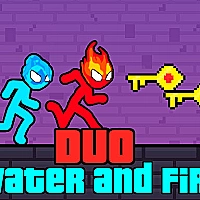 Duo Water and Fire Game Cover