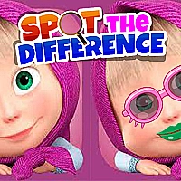 find differences - Masha and bear Game Cover