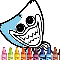Huggy Coloring Game Cover