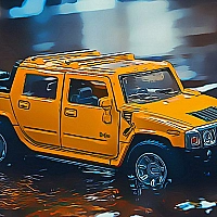 Hummer Jeep Puzzle Game Cover