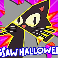 Jigsaw Halloween Game Cover