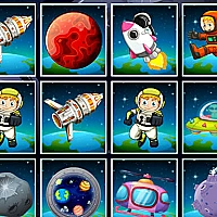 Space Memory Game Cover