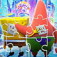 Spongebob Sponge On The Run Jigsaw Game Cover