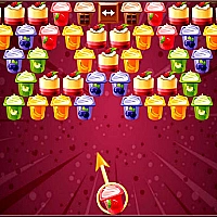 Bubble Shooter Puddings Game Cover