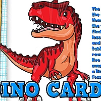 Dino Cards Game Cover