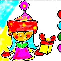 Easy Coloring SantaClaus Game Cover