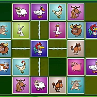 Farm Animals Matching Puzzles Game Cover