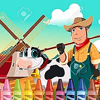 Farm Coloring Game Cover