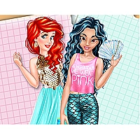JASMINE AND ARIEL WARDROBE SWAP Game Cover