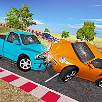 Mini SuperCars Racing Crashing Game Cover