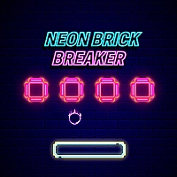 Neon Brick Breaker  Game Cover