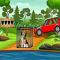 Rescue The Cute Dog Game Cover