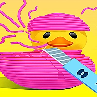 Rubber Band Slice Cutting Game Cover