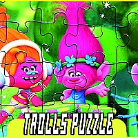 Trolls Puzzle Jigsaw Game Cover