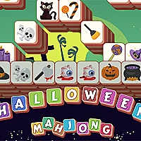 Halloween Mahjong Tiles Game Cover
