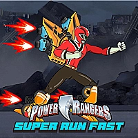Power Rangers Run Fast - Escape Zombies Game Cover