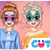 Princess Makeover Fashion Blog Game Cover