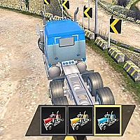 Road Train Truck Driving Game Cover