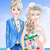 Royal Couple Wedding Invitation Game Cover