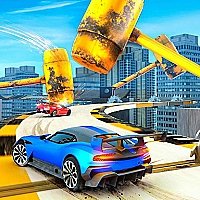 Stunt Car Driving Challenge - Impossible Stunts Game Cover