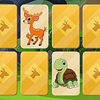 Wild Animals Memory Game Cover