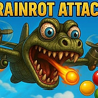 Brainrot Attack! Game Cover