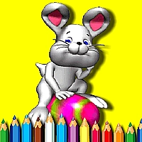 BTS Easter Coloring Book cover