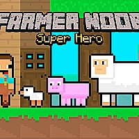 Farmer Noob Super Hero Game Cover