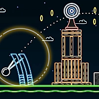 Neon Catapult Game Cover