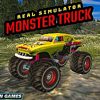 Real Simulator Monster Truck Game Cover