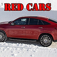 Red GLE Coupe Cars Puzzle Game Cover