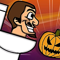 Skibidi And The Pumpkin Game Cover