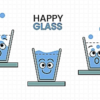 SMILING WATER GLASS Game Cover