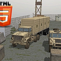 Army Vehicle Transporting Game Cover
